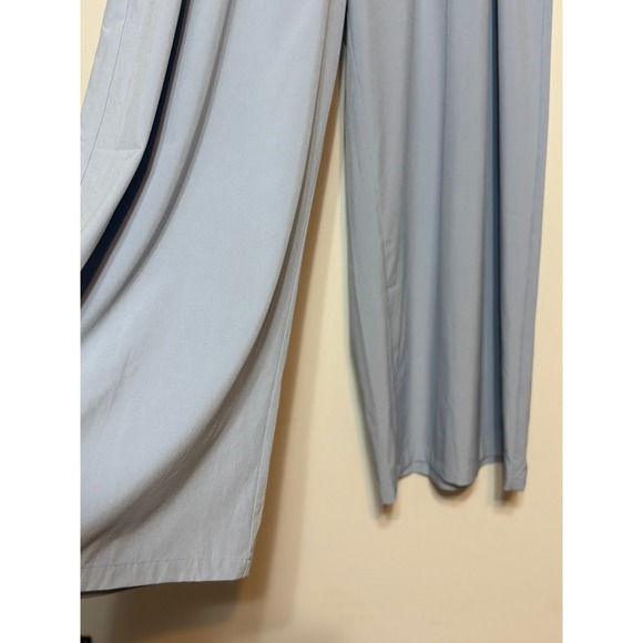 NWT Halara Clean Girl Pleated Wide Leg Pants Womens Size Large Coastal Chic - Picture 3 of 7